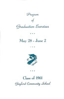 1961: Program - Page 1