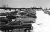 Postcards - 1950's: Hidden Valley Parking Lot